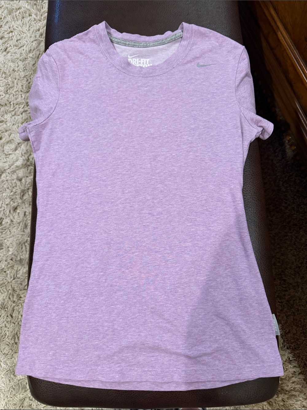 Nike Light Purple Dri-FIT Short Sleeve Tee